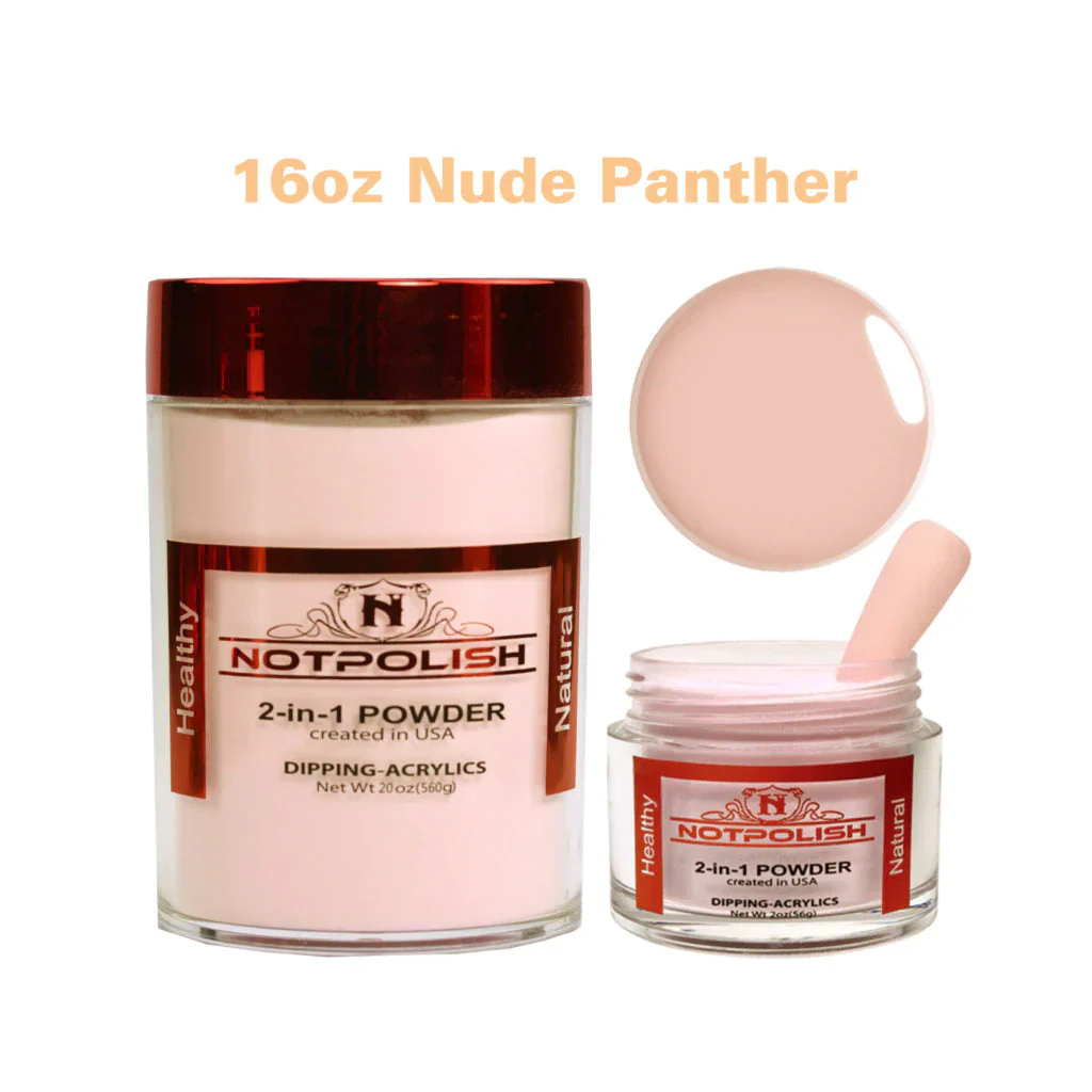NOTPOLISH 2 in 1 Powder - 102 Nude Panther Refill - 16 oz - Image 2