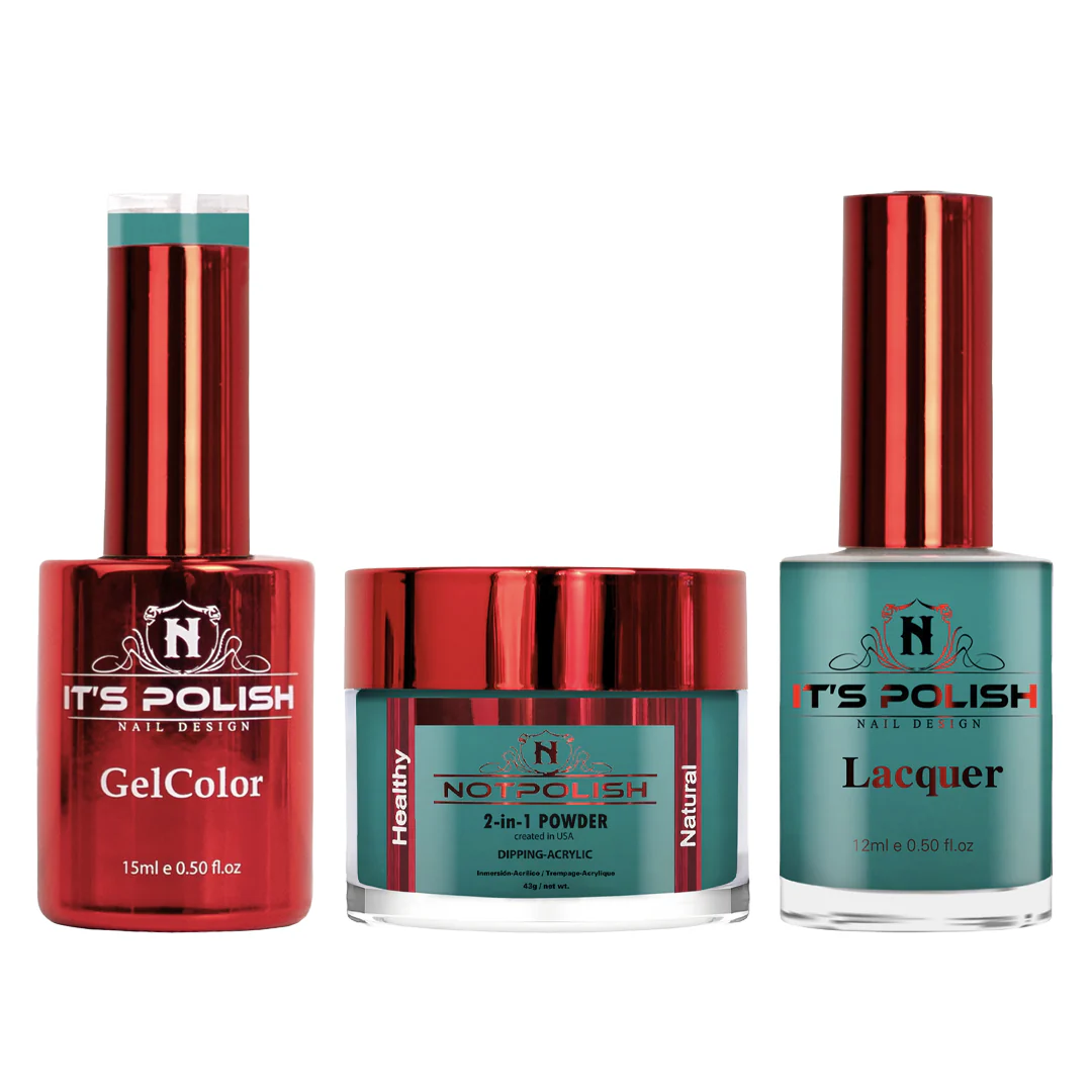 NOTPOLISH Trio - M106 I Don't Kiss & Teal - Image 2