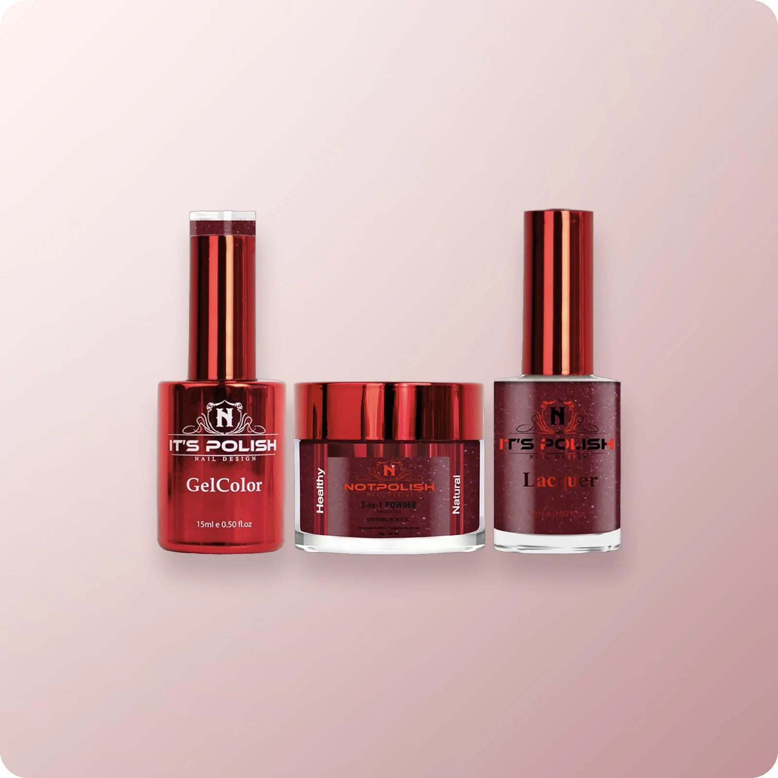 NOTPOLISH Trio - OG116 Pink Kiss