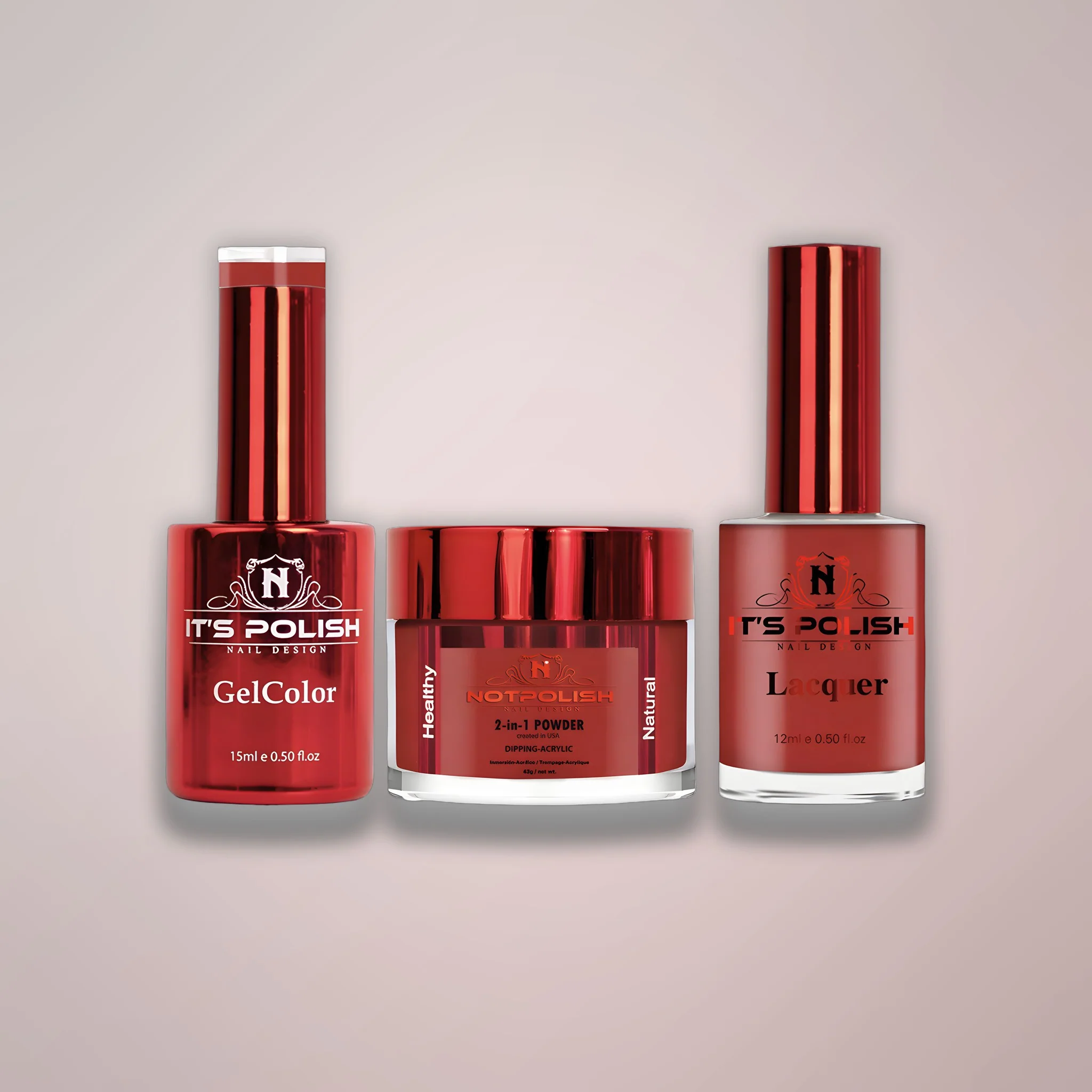 NOTPOLISH Trio - OG179 Red Lotus