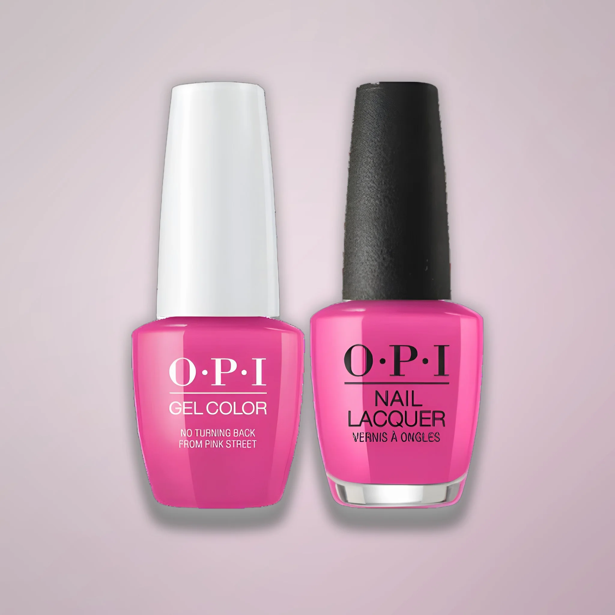 OPI Duo - No Turning Back From Pink Street L19