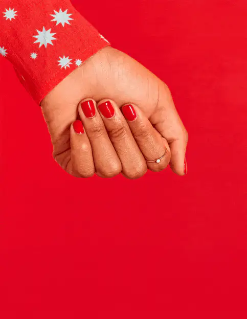 OPI Intelli-Gel - Brazil Spring 2014 - Red Hot Rio GC A70 - Image 5