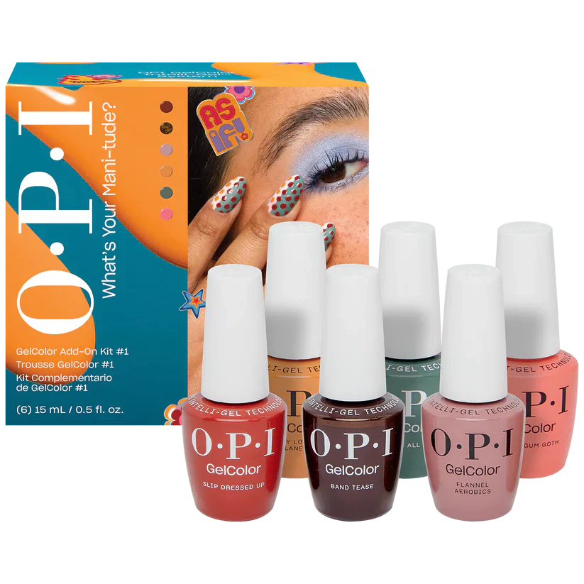 OPI Gel Color - What's Your Mani-tude? Fall 2025 Collection - Add On Kit 1