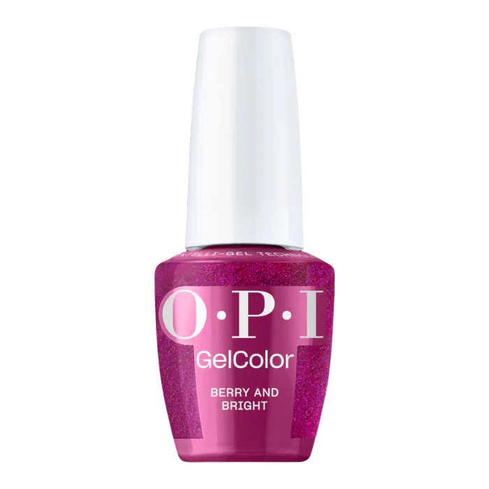 OPI Gel Color - Good Enough To Treat Holiday 2025 - Berry and Bright GC HPS12 (D) - Image 2