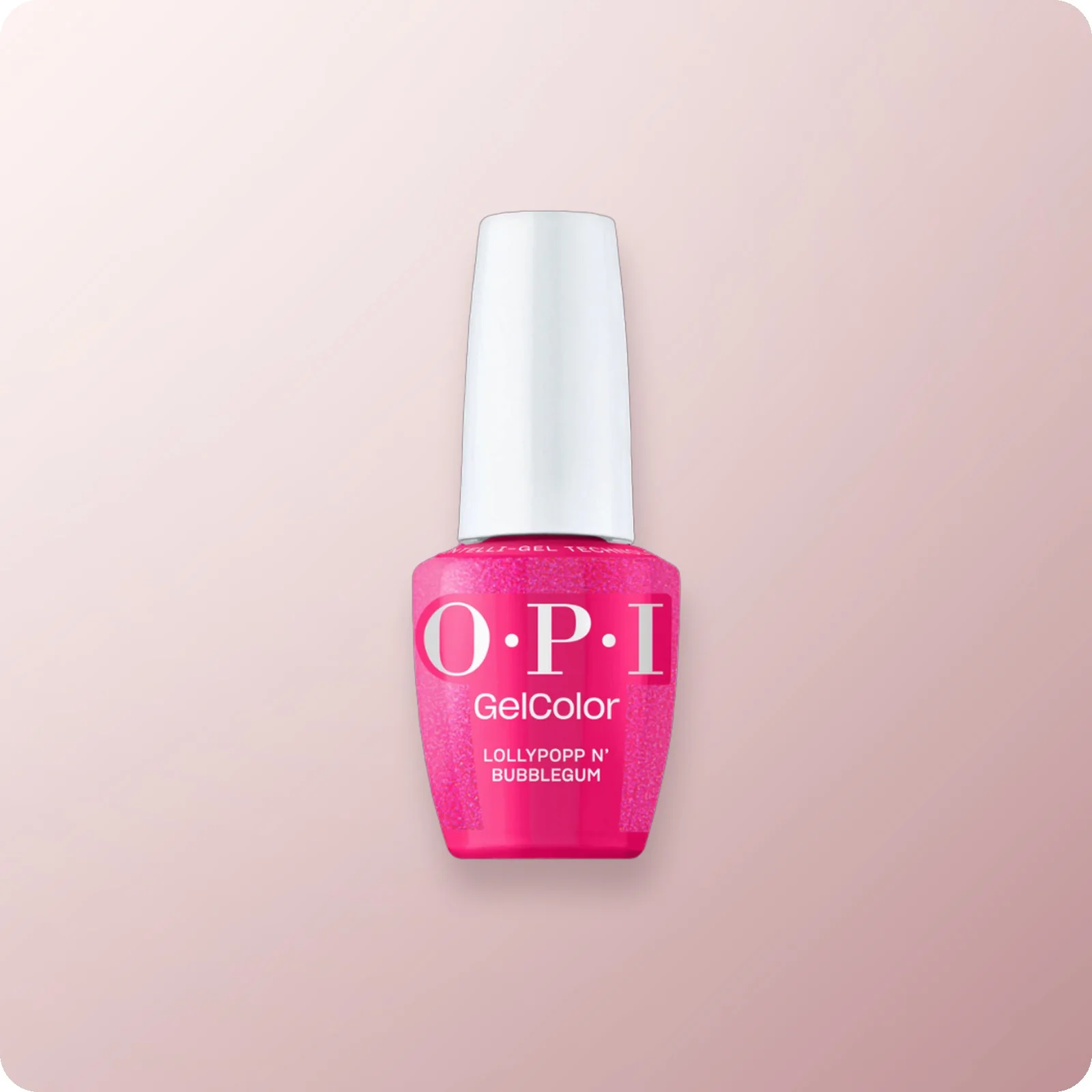 OPI Gel Color - Good Enough To Treat Holiday 2025 - Lollypoppin' Bubblegum GC HPS02 (D)