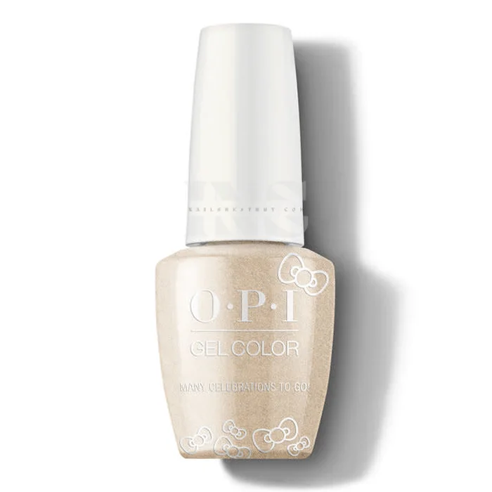 OPI Gel Color - Hello Kitty Holiday 2019 - Many Celebrations to Go! GC HPL10 (D) - Image 2