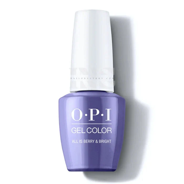 OPI Gel Color - Holiday Celebration 2021 - ALL Is Berry & Bright GC N11 (D) - Image 2