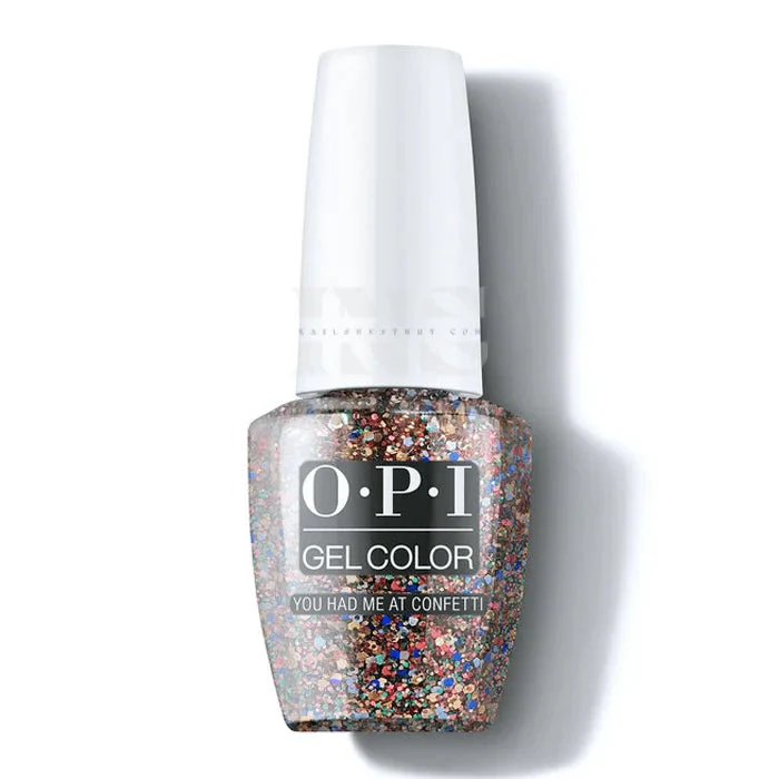 OPI Gel Color - Holiday Celebration 2021 - You Had Me At Confetti GC N15 (D) - Image 2