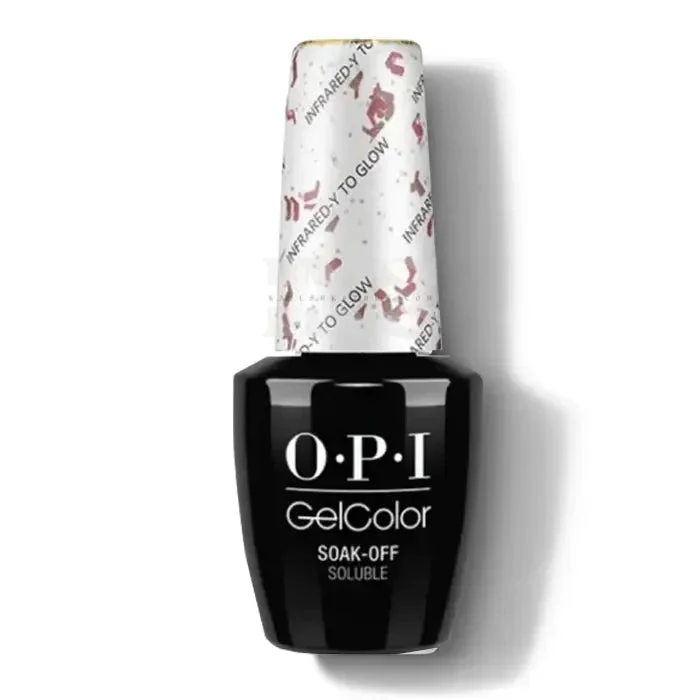 OPI Gel Color - Starlight Holiday 2015 - Infrared-y To Glow GC G44 (D) - Image 2