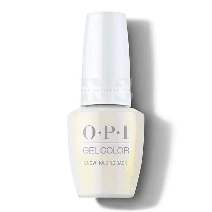 OPI Gel Color - Jewel Be Bold Holiday 2022 - Snow Holding Back GC HPP10 (D)