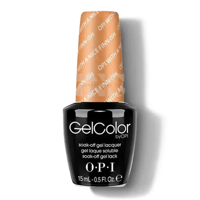OPI Gel Color - Nordic Fall 2014 - OPI With A Nice Finnish GC N41 (D) - Image 2
