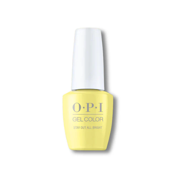 OPI Gel Color - Summer Make The Rules Summer 2023 - Stay Out All Bright GC P008 - Image 2