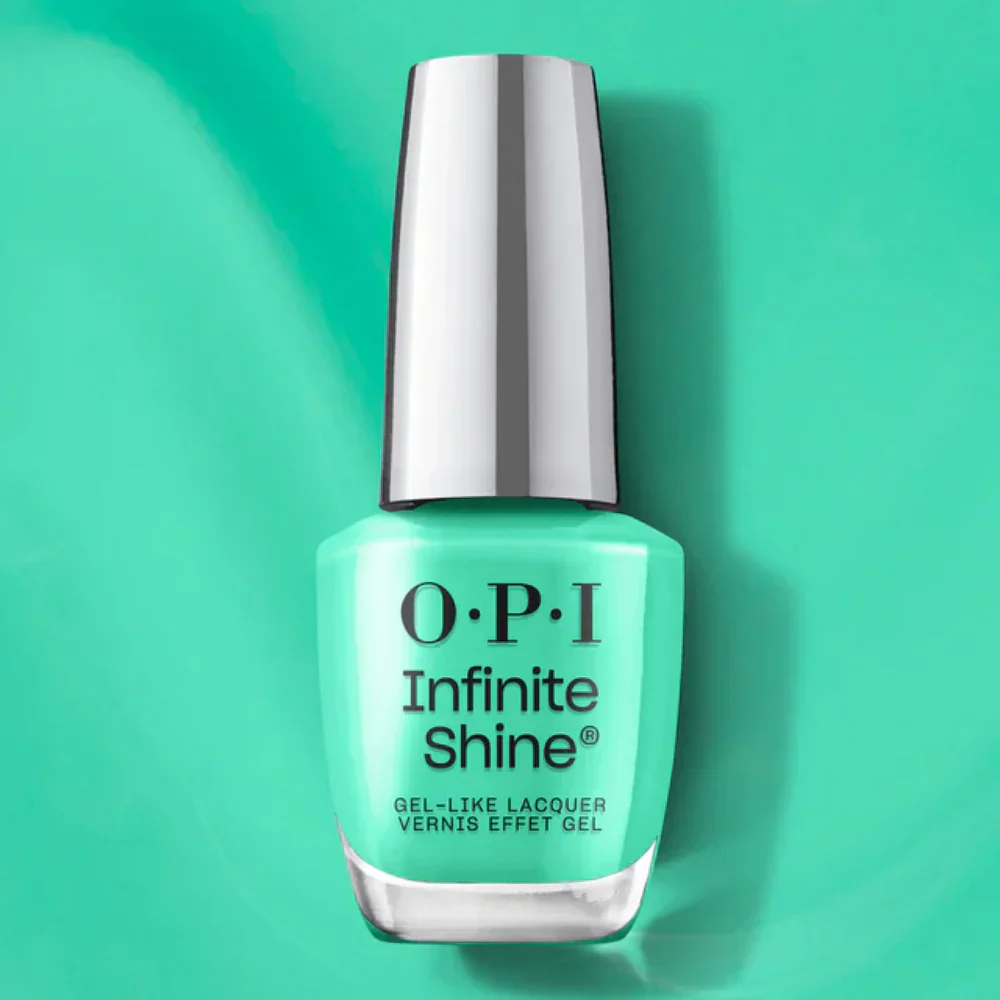 OPI Infinite Shine - Trip to Brite Side Summer 2026 - Follow the Ice Green Truck IS L214