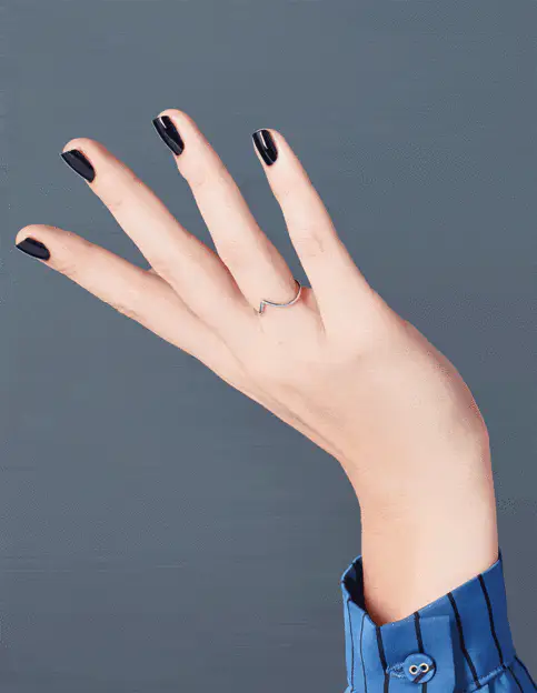 OPI Nail Polish - Deliciously Dark Fall 2007 - Black Onyx NL T02 - Image 5