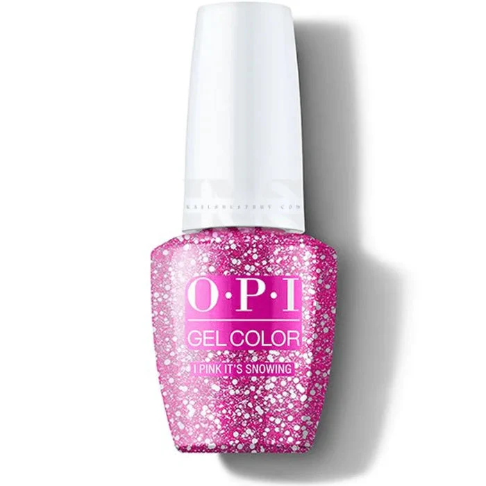 OPI Gel Color - Jewel Be Bold Holiday 2022 - I Pink It’s Snowing GC HPP15 (D) - Image 2