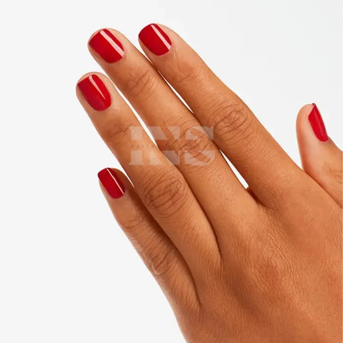 OPI Powder Perfection - Brazil Spring 2014 - Red Hot Rio 1.5 oz DP A70 - Image 4