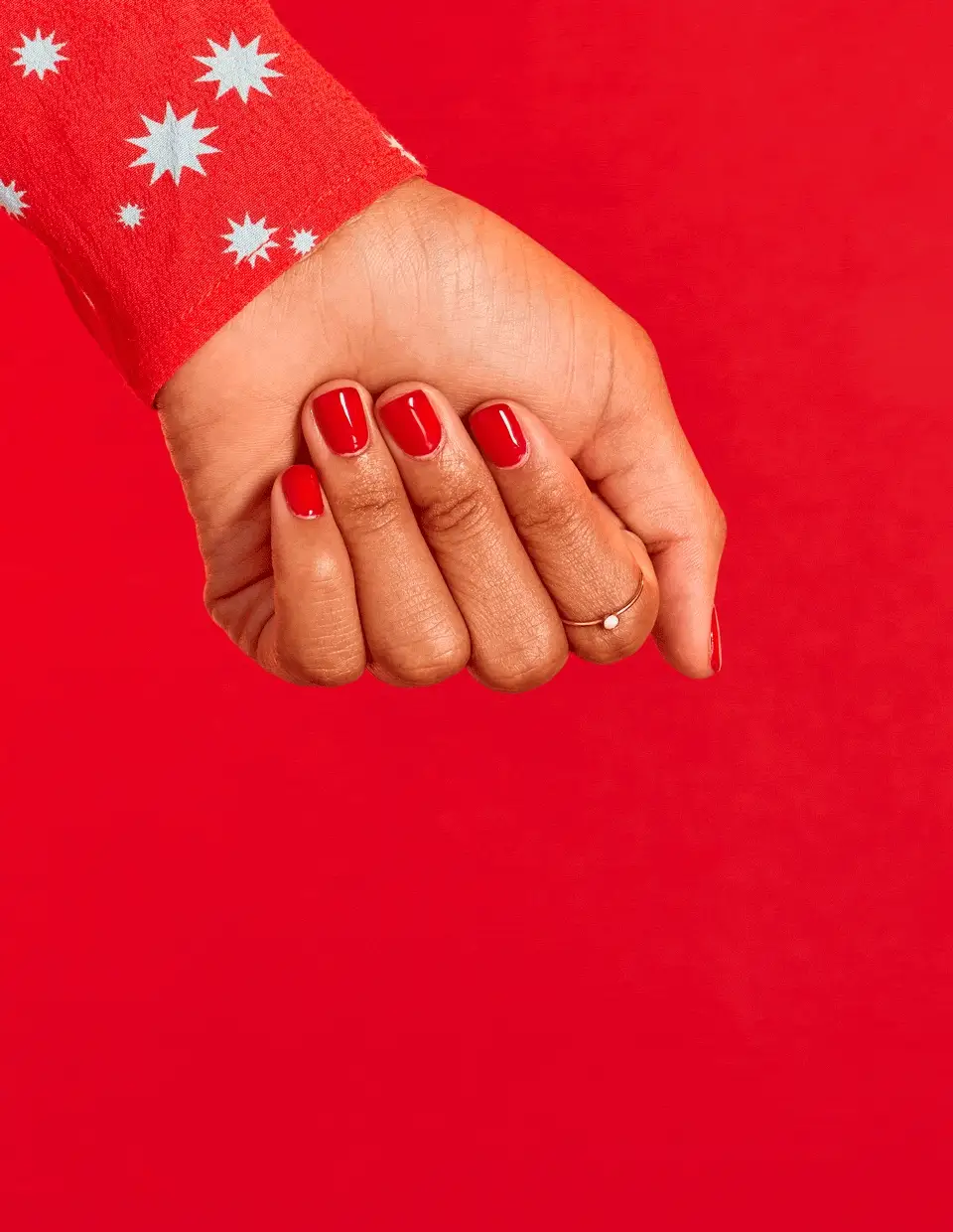 OPI Powder Perfection - Brazil Spring 2014 - Red Hot Rio 1.5 oz DP A70 - Image 5
