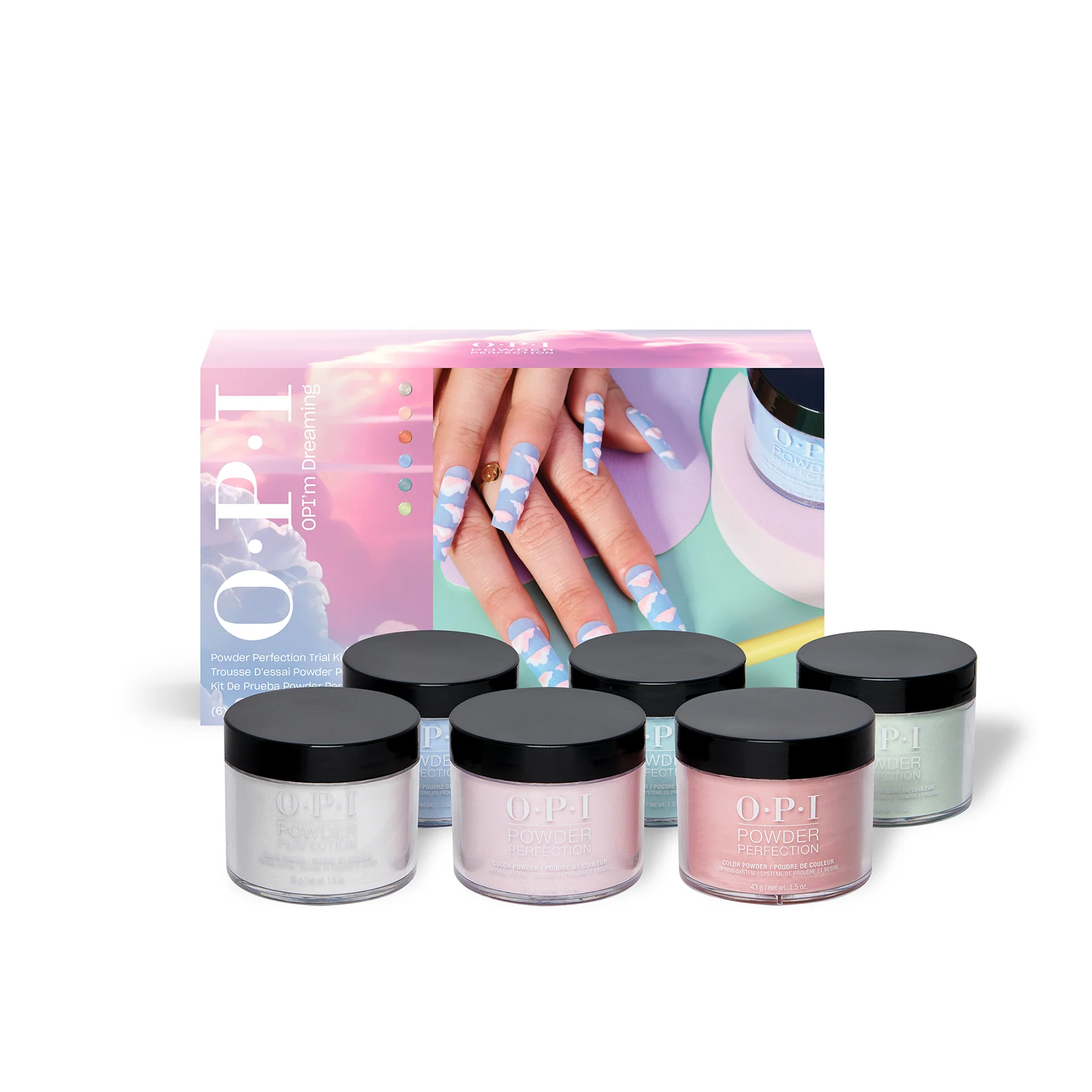 OPI Powder Perfection - OPI'm Dreaming Spring 2025 Collection - 6 PC Trial Pack - Image 2