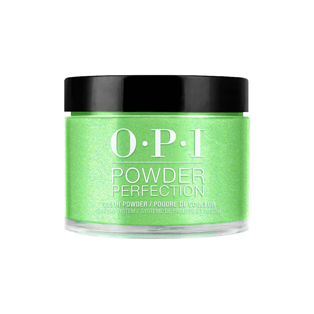 OPI Powder Perfection - Trip to Brite Side Summer 2026 - Lime of My Life S078 - Image 2
