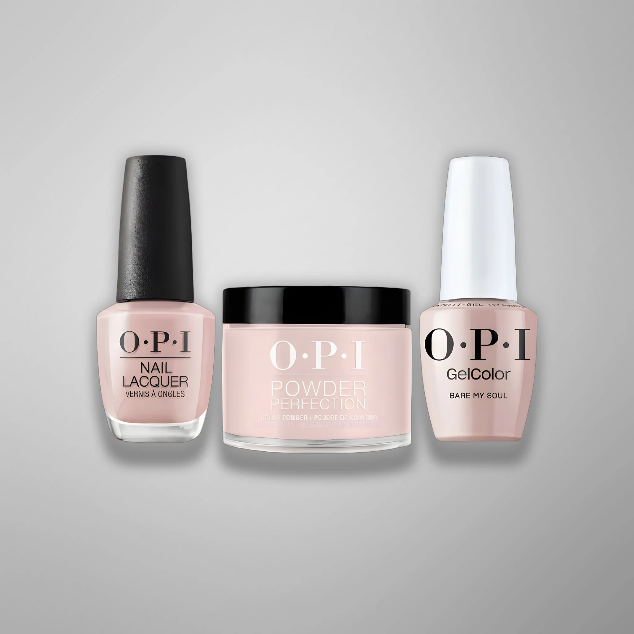 OPI Trio - Bare My Soul SH4