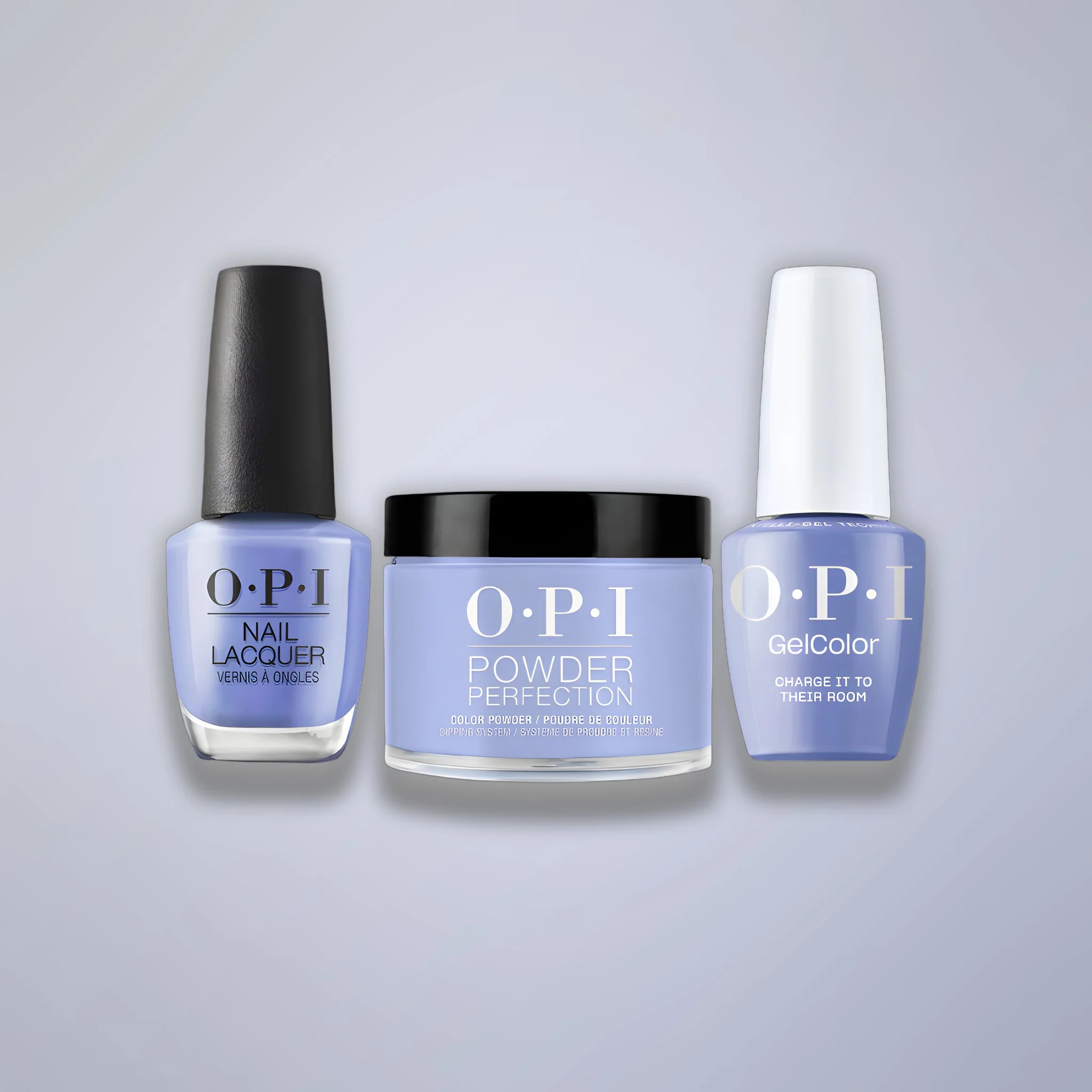 OPI Trio - Charge It to Their Room P009