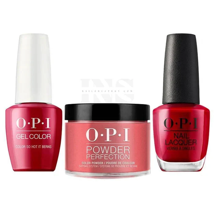 OPI Trio - Color So Hot It Berns Z13 - Image 2