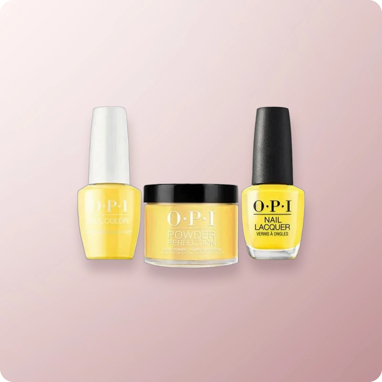 OPI Trio - Exotic Birds Do Not Tweet F91