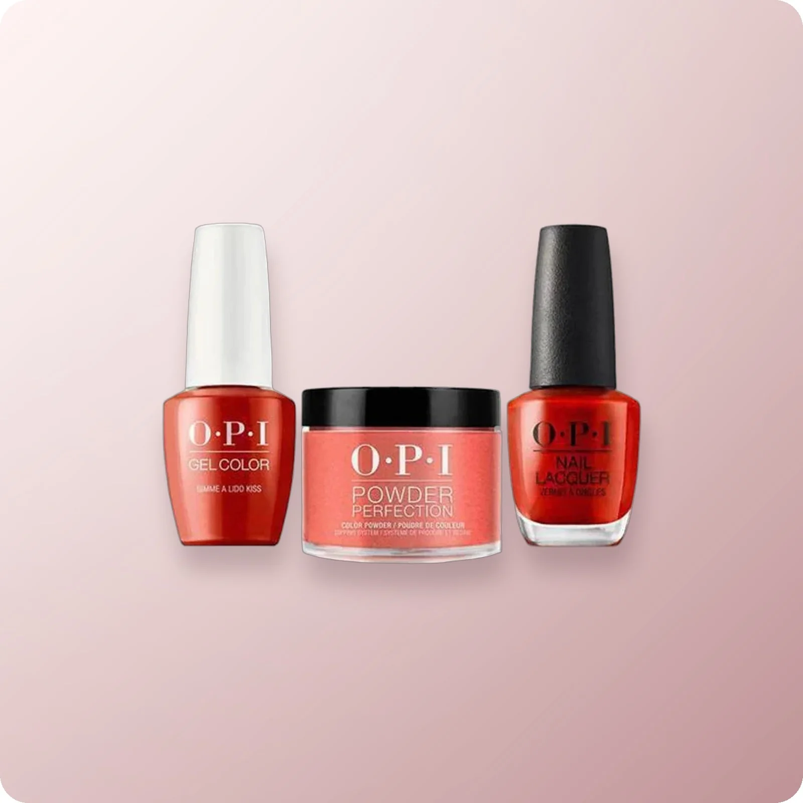 OPI Trio - Gimme a Lido Kiss V30