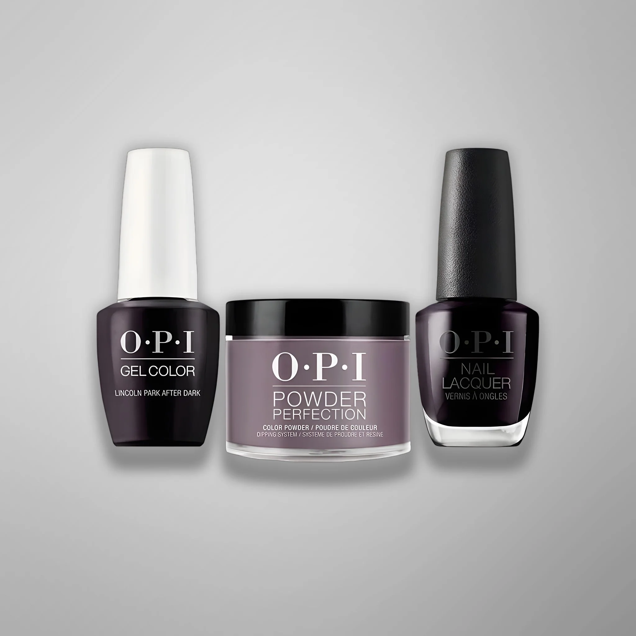 OPI Trio - Lincoln Park After Dark W42