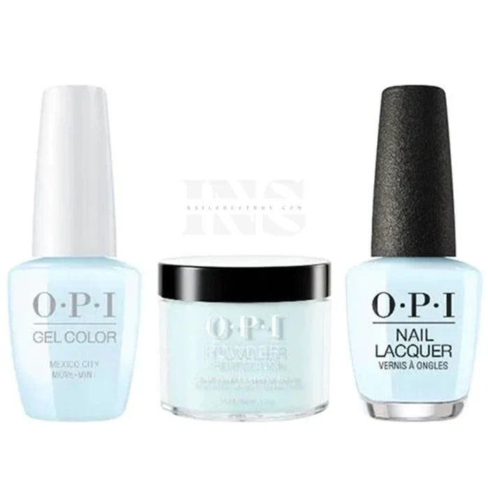 OPI Trio -  Mexico City Move-mint M83 - Image 2