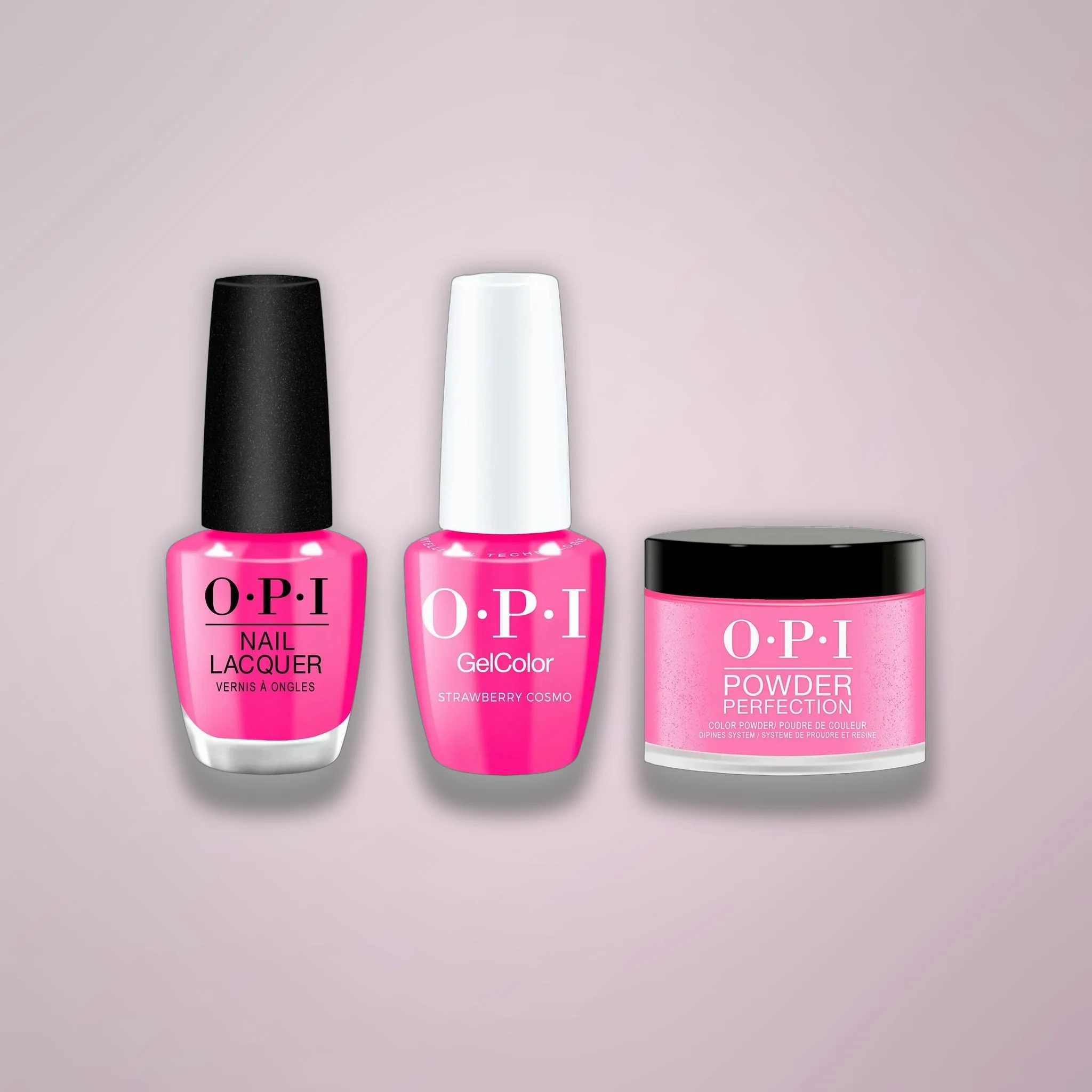 OPI Trio - Pompeii Pink S067 - Image 3
