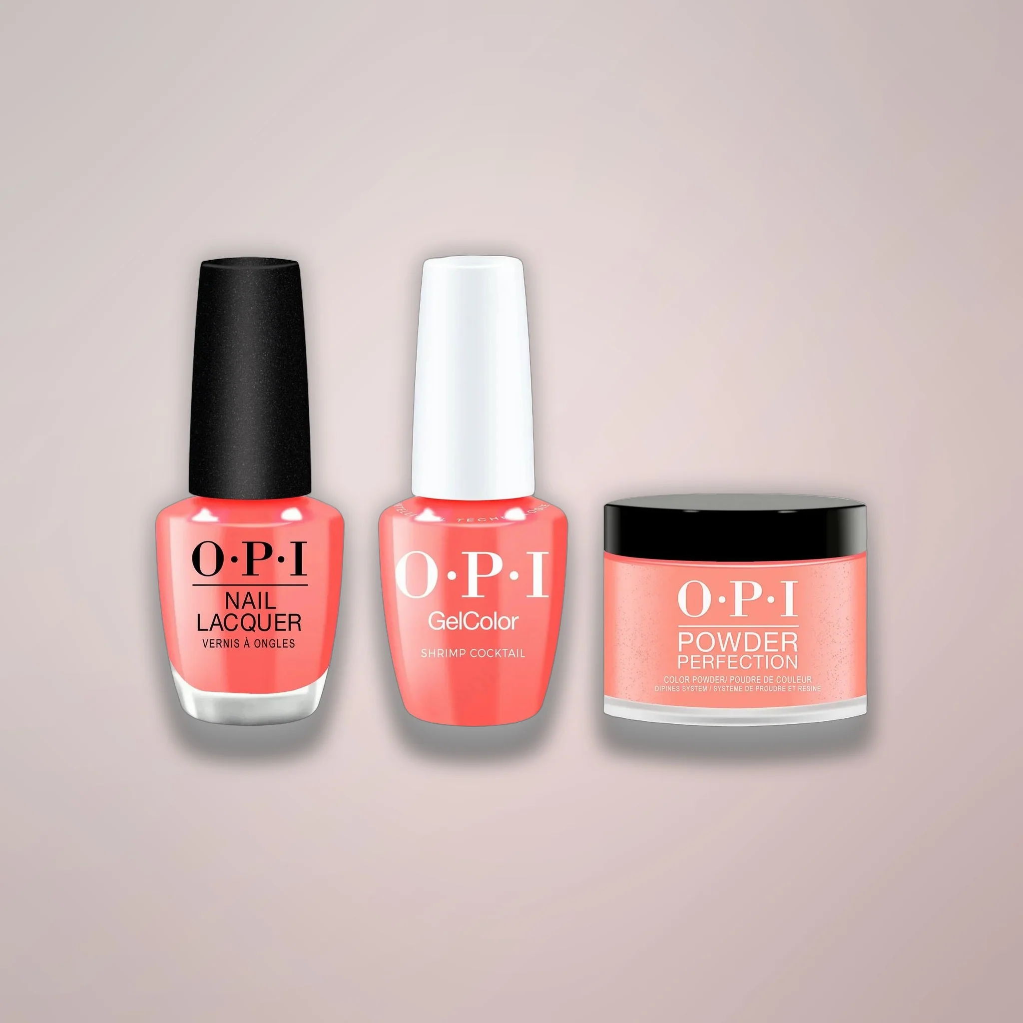 OPI Trio - Shrimp Cocktail S068