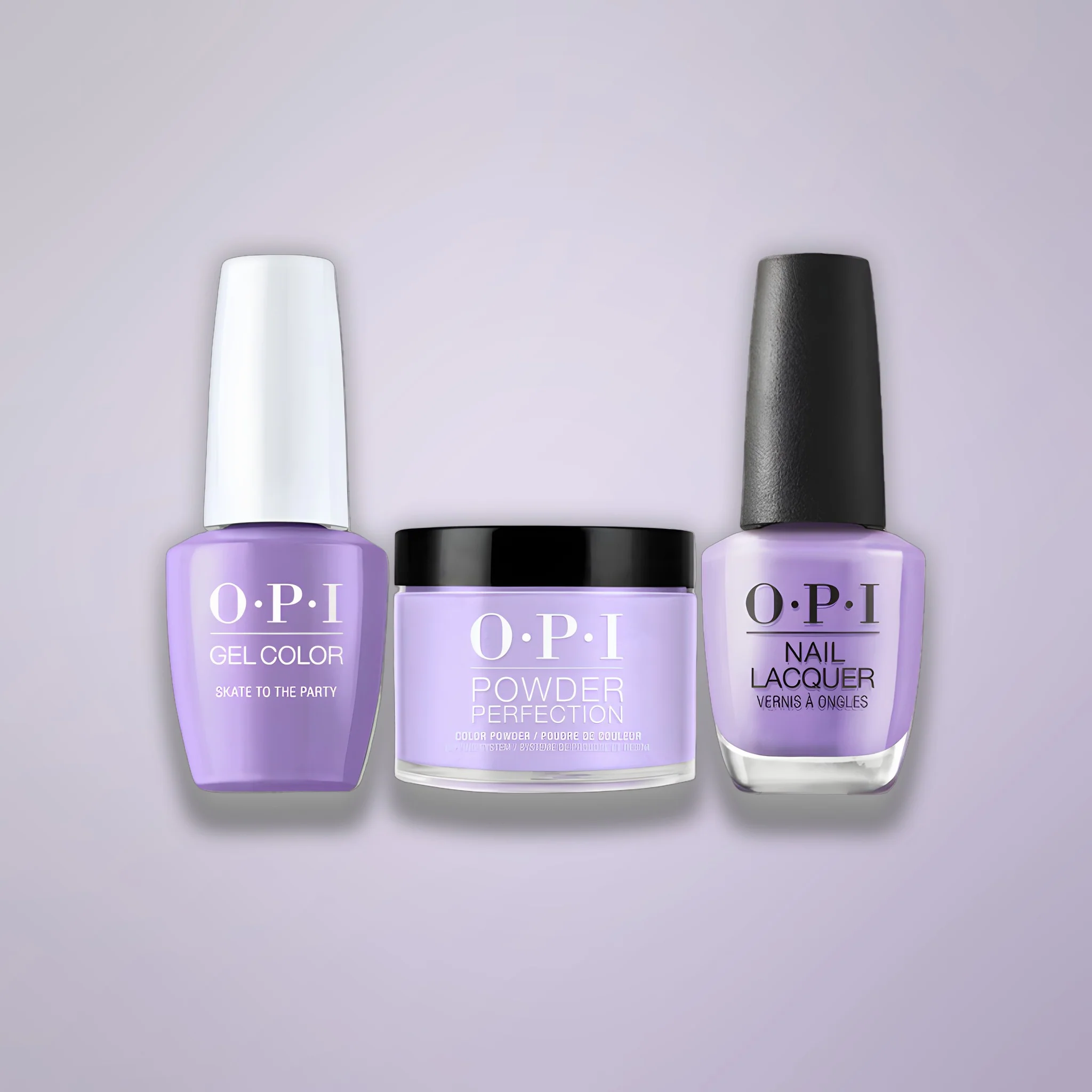 OPI Trio - Skate to the Party P007