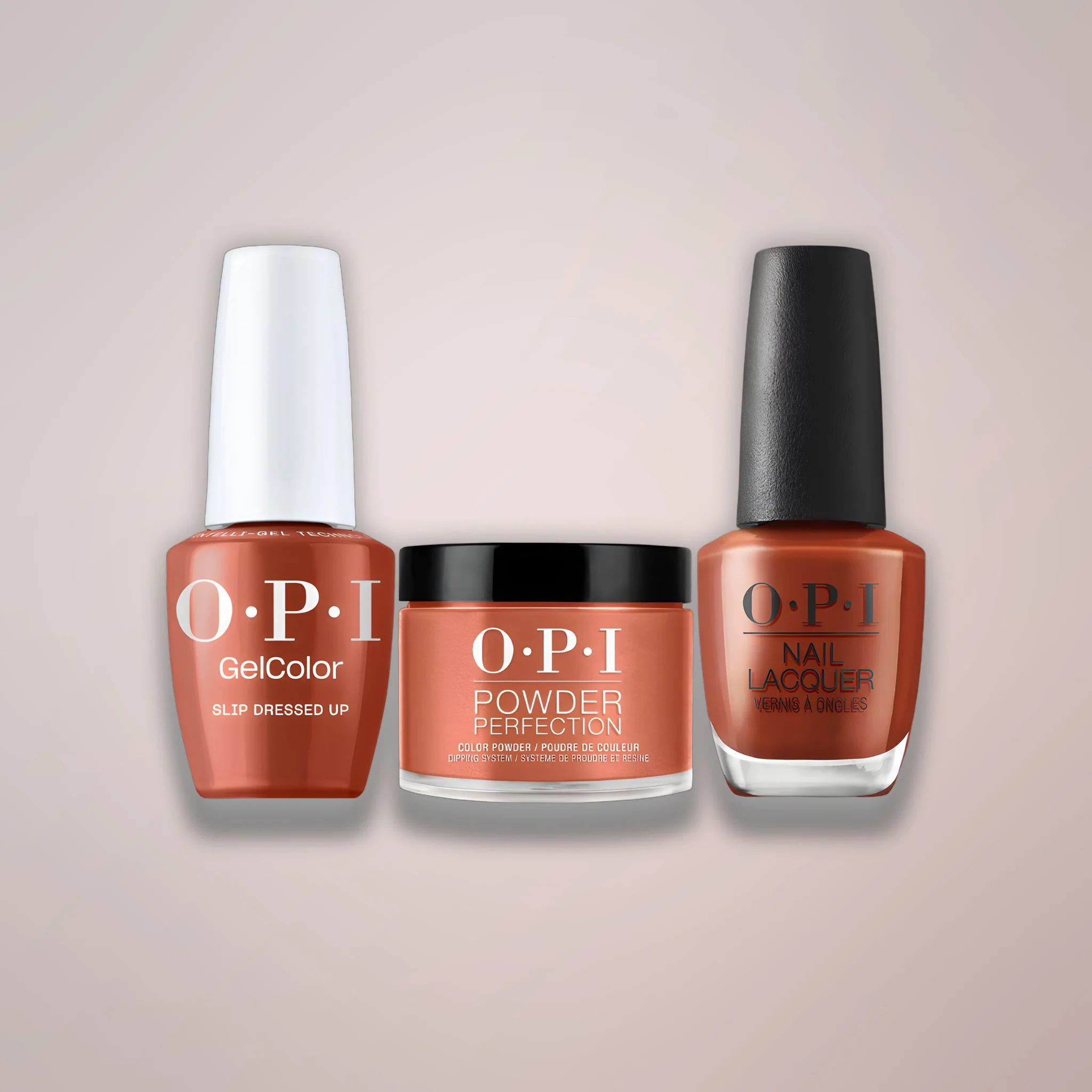 OPI Trio - Slip Dressed Up F025