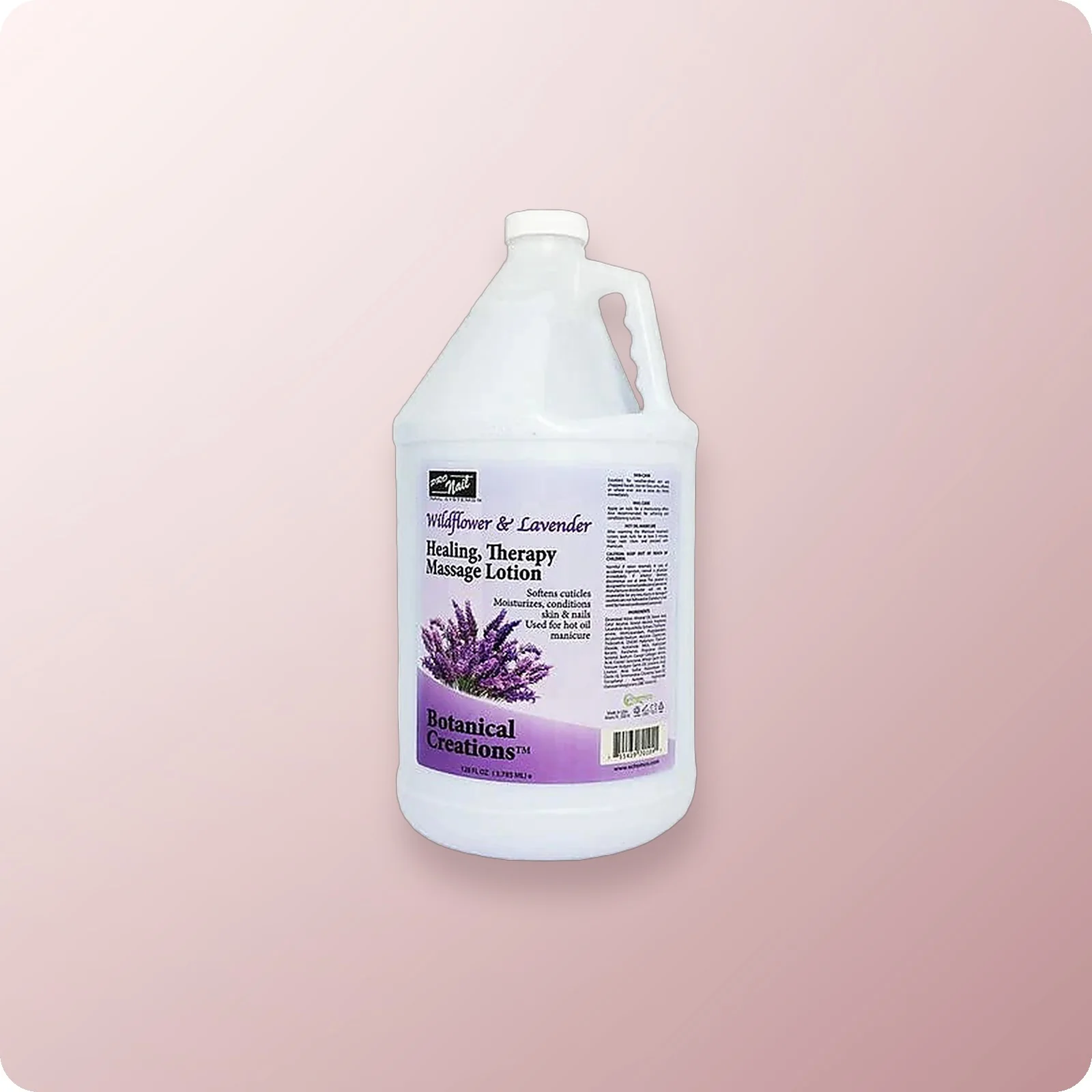 PRO NAIL Massage Lotion Wildflower & Lavender Gallon