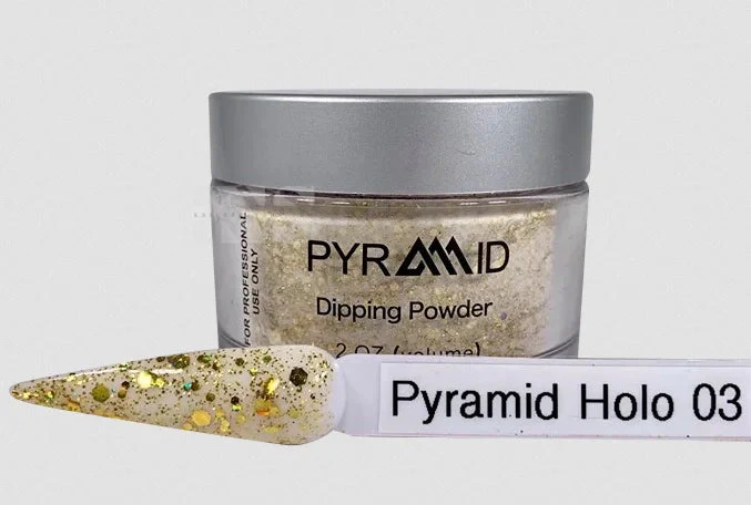 PYRAMID Dip Polish - Holo Glitter 03 - Image 2