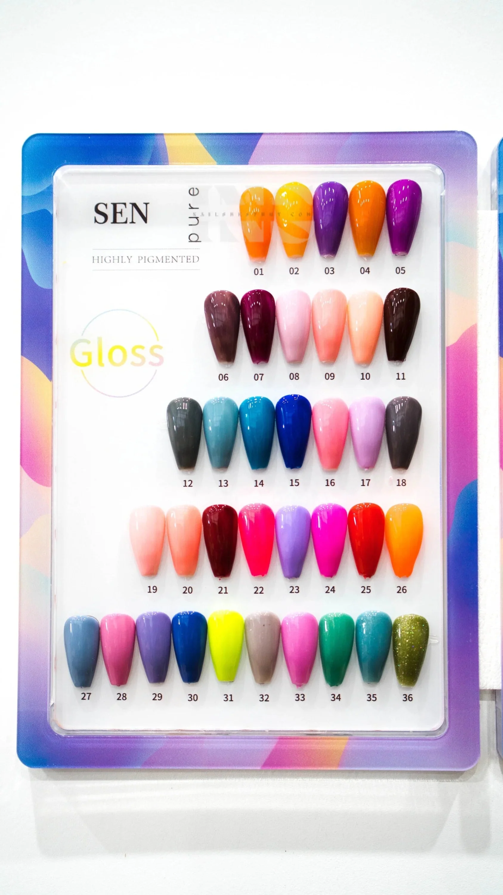 SEN PURE Mood 36 Gel Collection (Free Top-Base-Matte) - Image 5