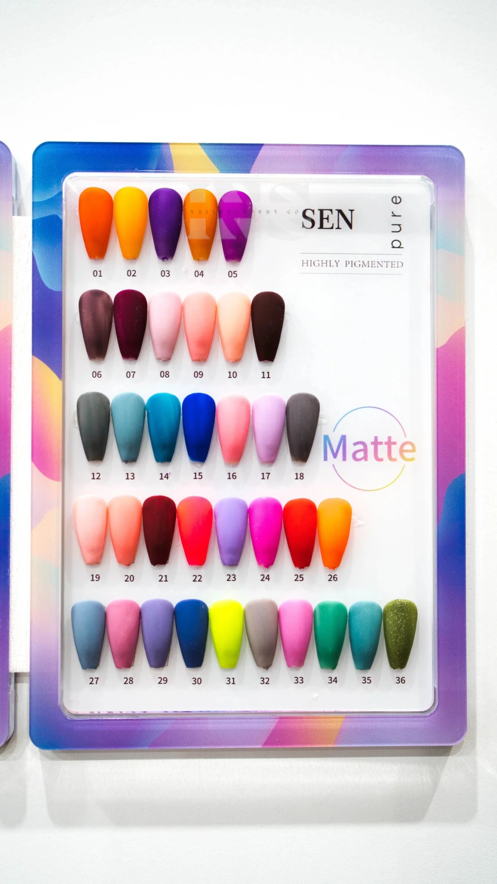 SEN PURE Mood 36 Gel Collection (Free Top-Base-Matte) - Image 6