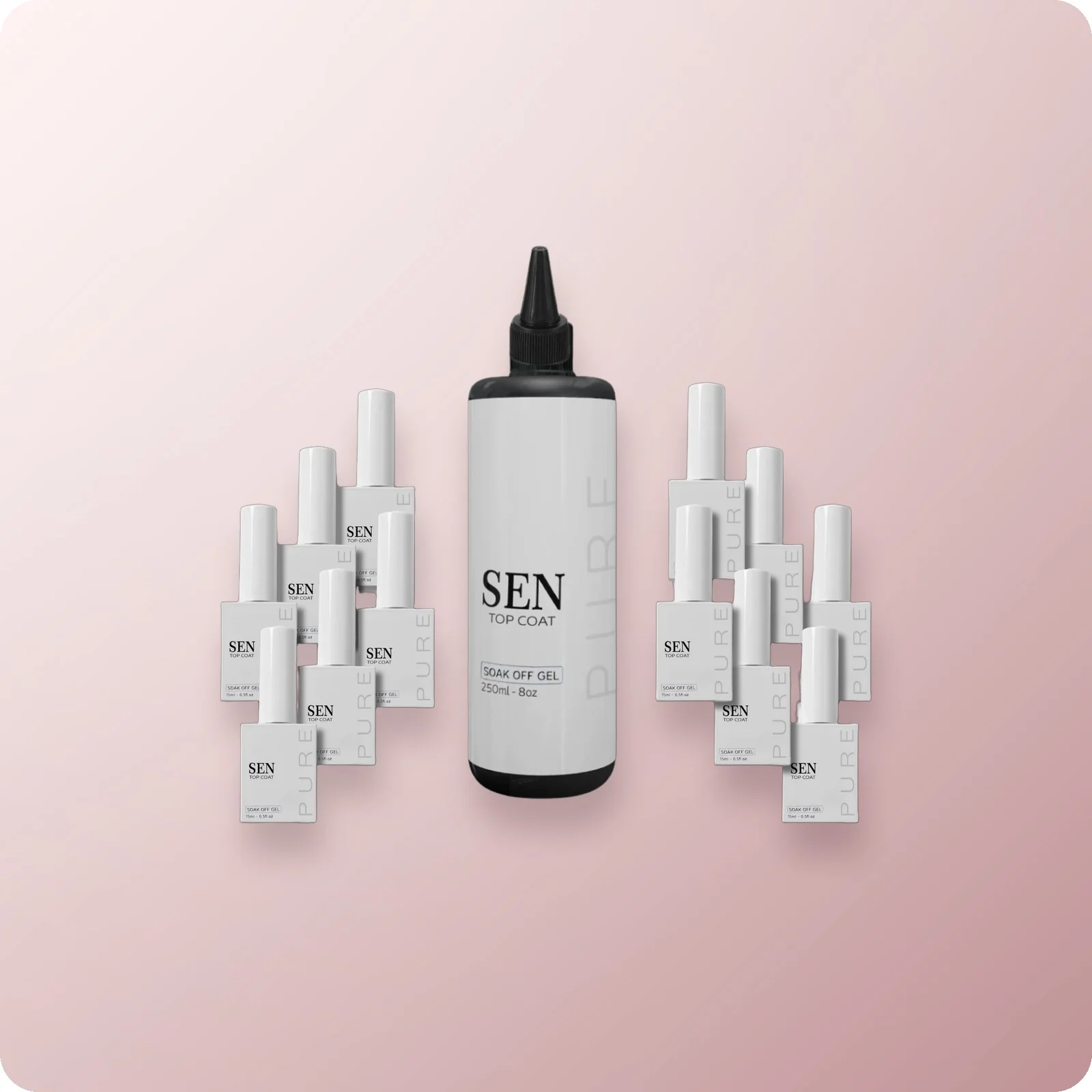 SEN PURE Top Coat 8 oz