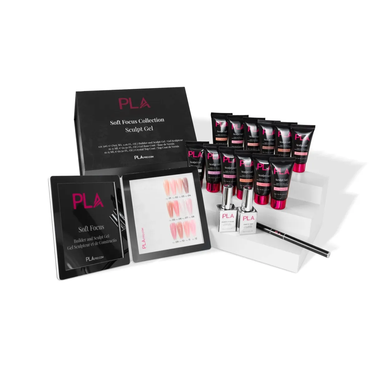 PLA Soft Focus - Sculpt Gel Bottle Collection - 12 Shades - Image 2