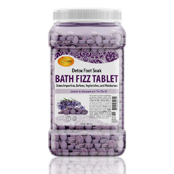 SPA REDI Bath Fizz Tablets Lavender Gallon 4/Box - Image 2