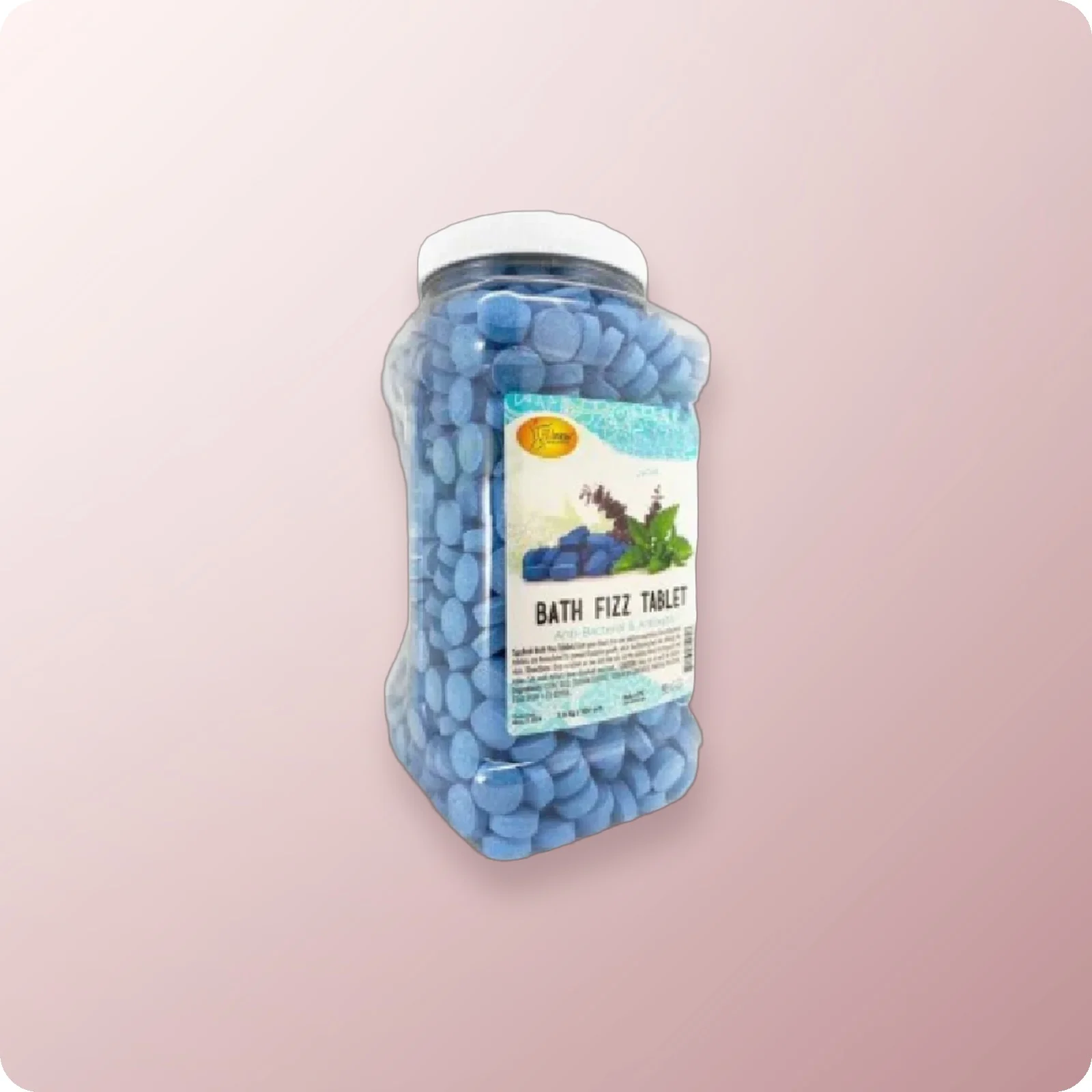 SPA REDI Bath Fizz Tablets Mint Gallon 4/Box