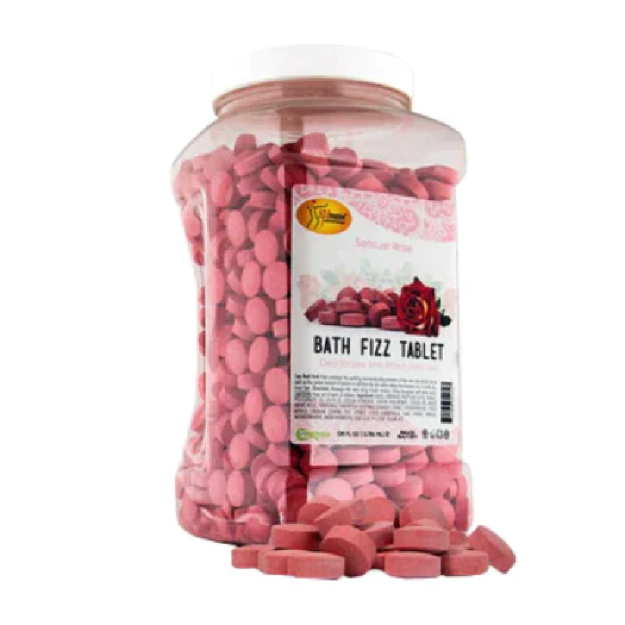 SPA REDI Bath Fizz Tablets Rose Gallon 4/Box - Image 2