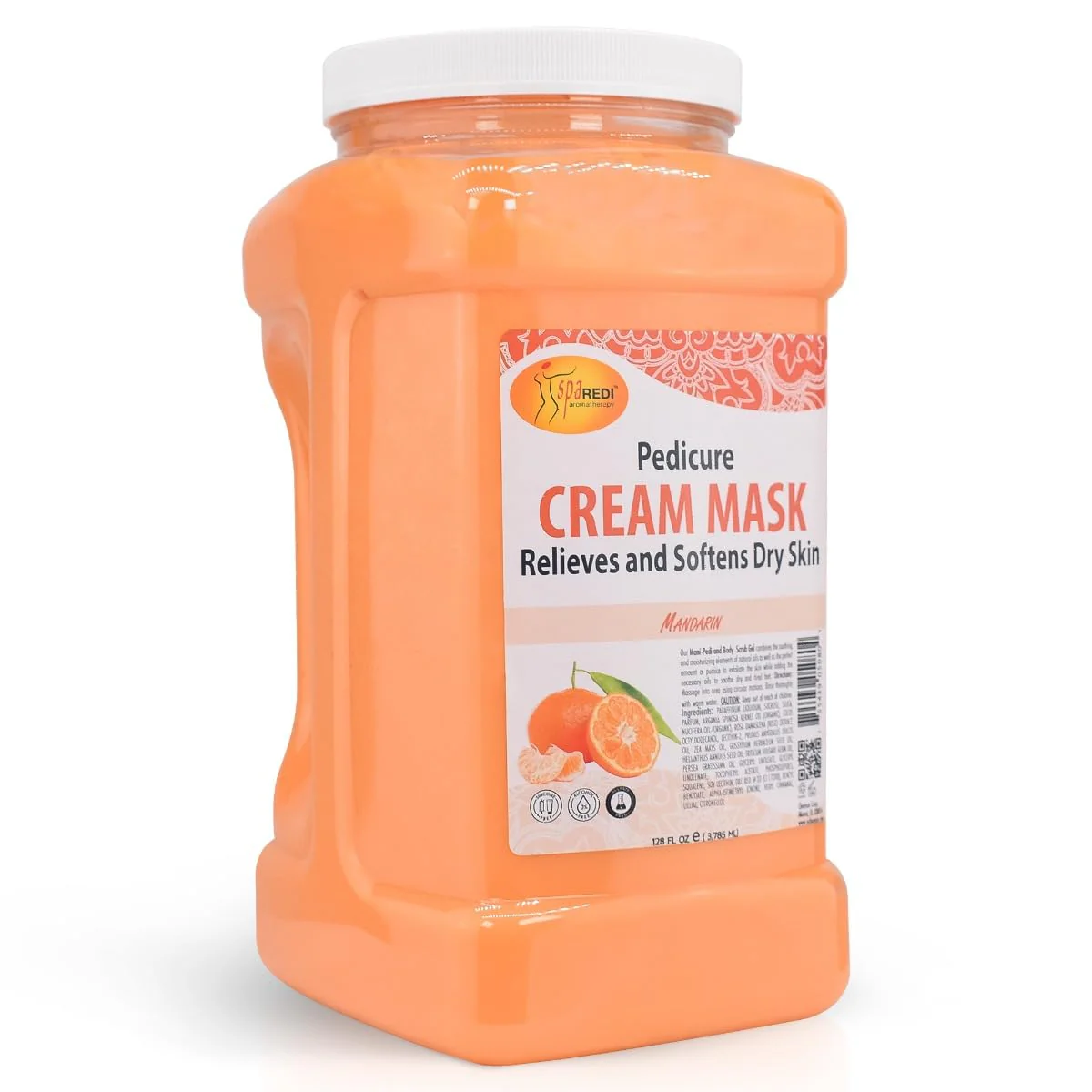 SPA REDI Cream Mask Mandarin Gallon 4/Box - Image 2