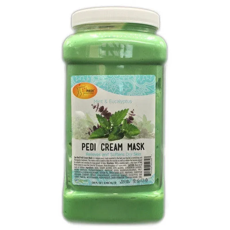 SPA REDI Cream Mask Mint  & Eucalyptus Gallon 4/Box - Image 2