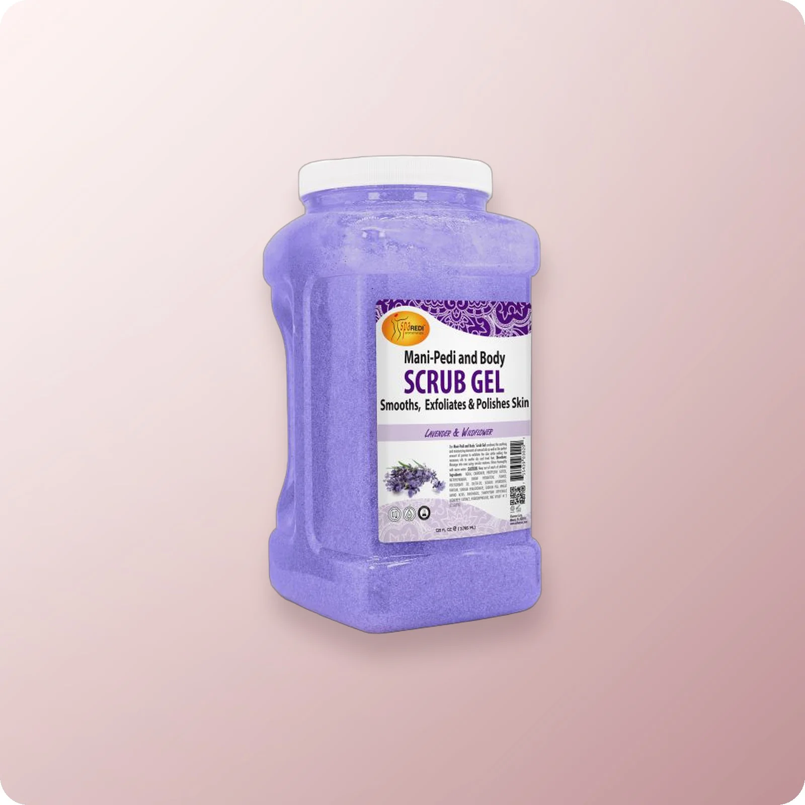 SPA REDI Scrub Gel Lavender & Wildflower Gallon