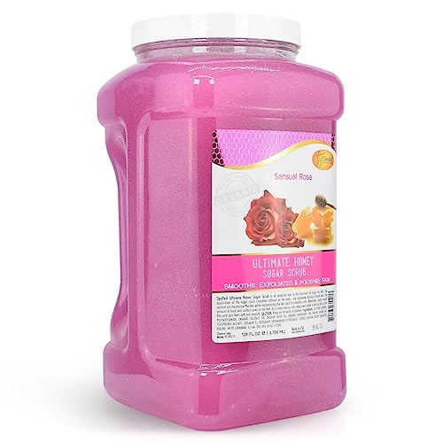 SPA REDI Sugar Scrub Sensual Rose Gallon 4/Box - Image 2