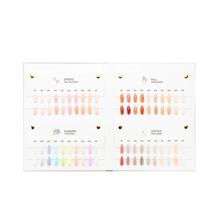 APRES Swatch Book: Light & Shadow 40 Sheer Gel Couleur Collection - Image 2