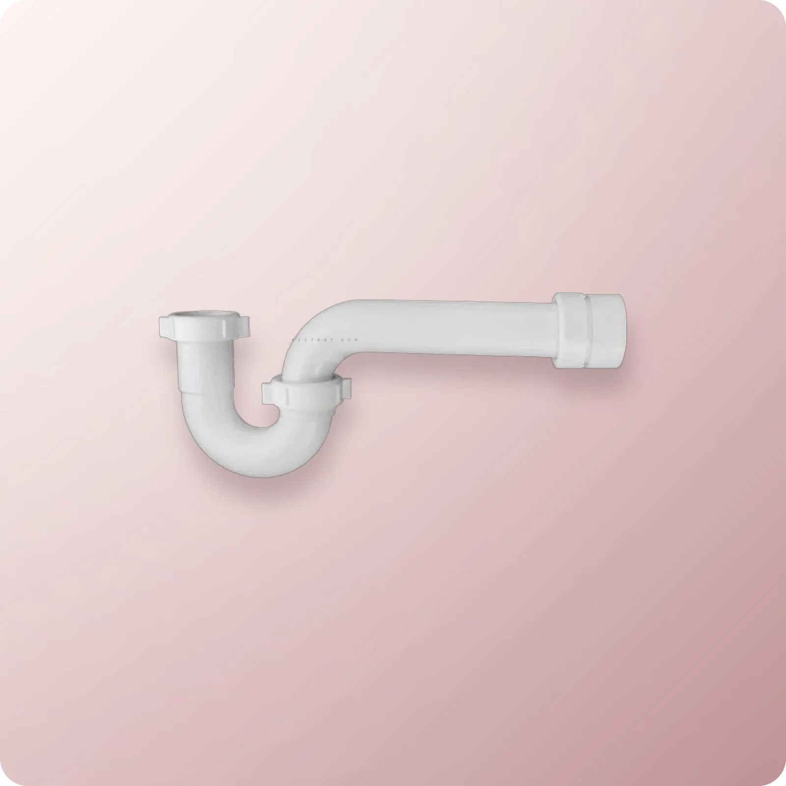T-SPA 1 1/2" SWIVEL P TRAP W/ 7" EXTENSION
