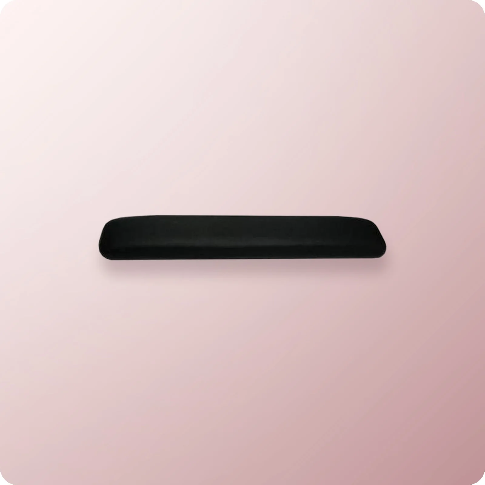 Table Arm Rest Straight Black 16''